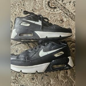 Bundle 3/$50 Nike Kids Air Max Black and White Sneakers